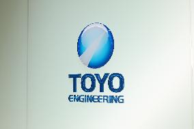 Toyo Engineering Corporation Signage, Logo